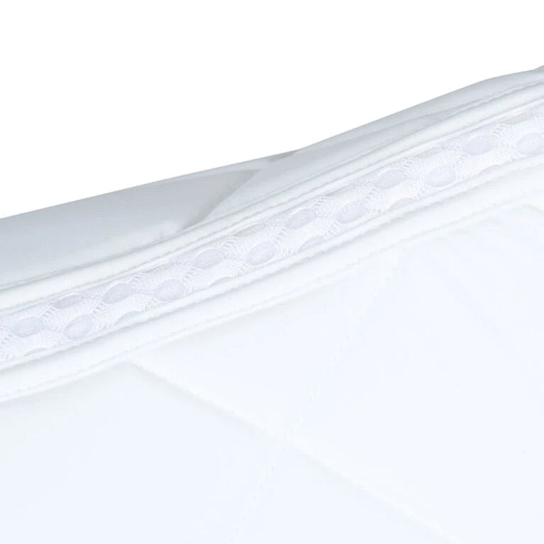 Weatherbeeta Softshell Pro 3D Air-Tec Dressage Saddle Pad #colour_white