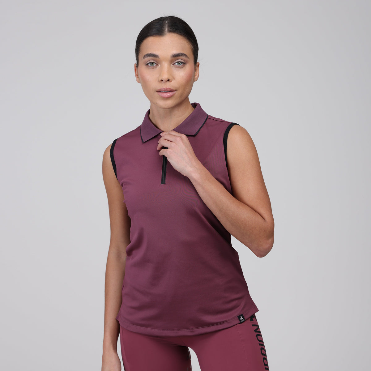 Shires Aubrion Ladies React Sleeveless Tech Polo