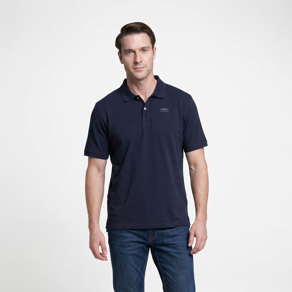 Weatherbeeta Mens Cotton Pique Short Sleeve Polo