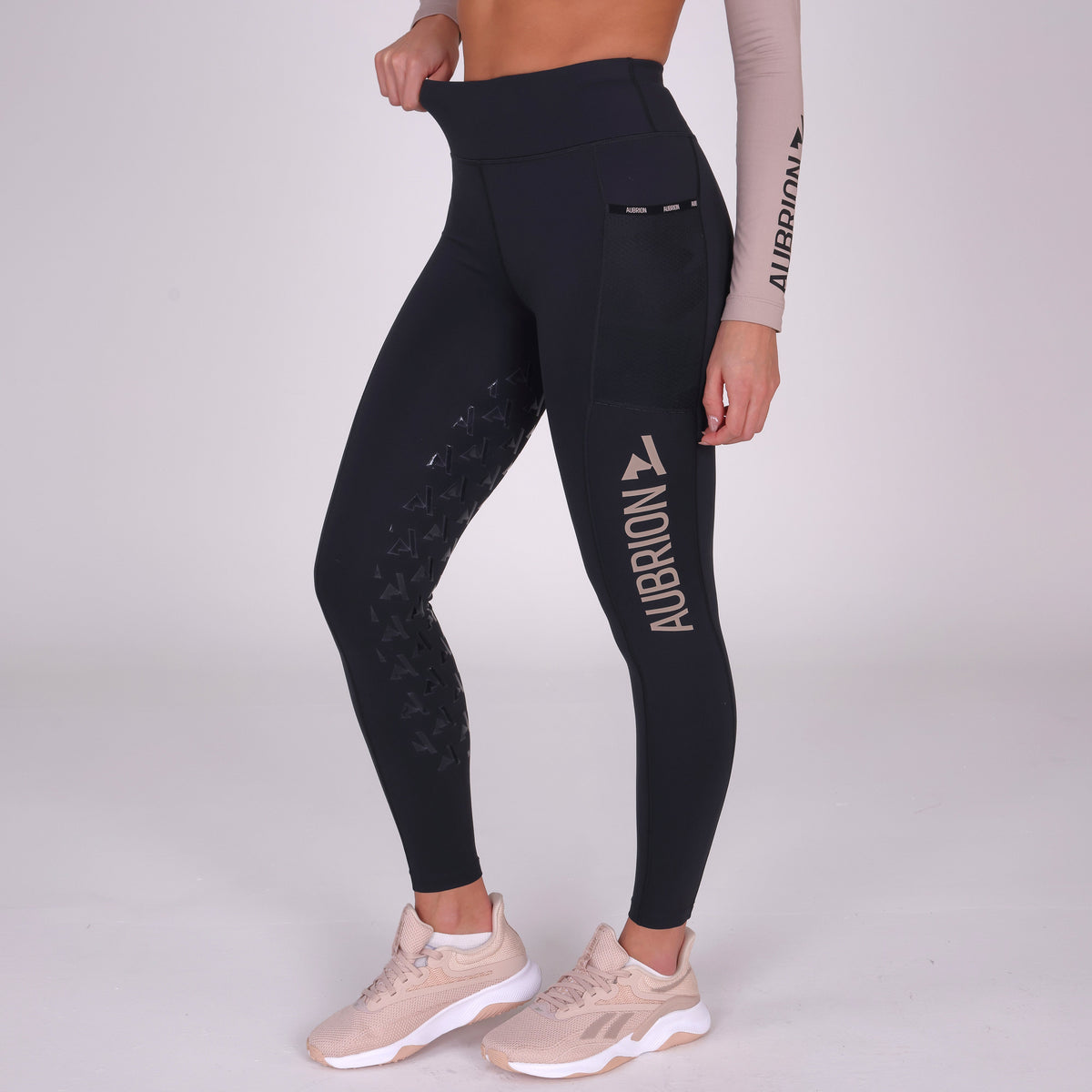 Shires Aubrion Ladies React Non-Stop Riding Tights