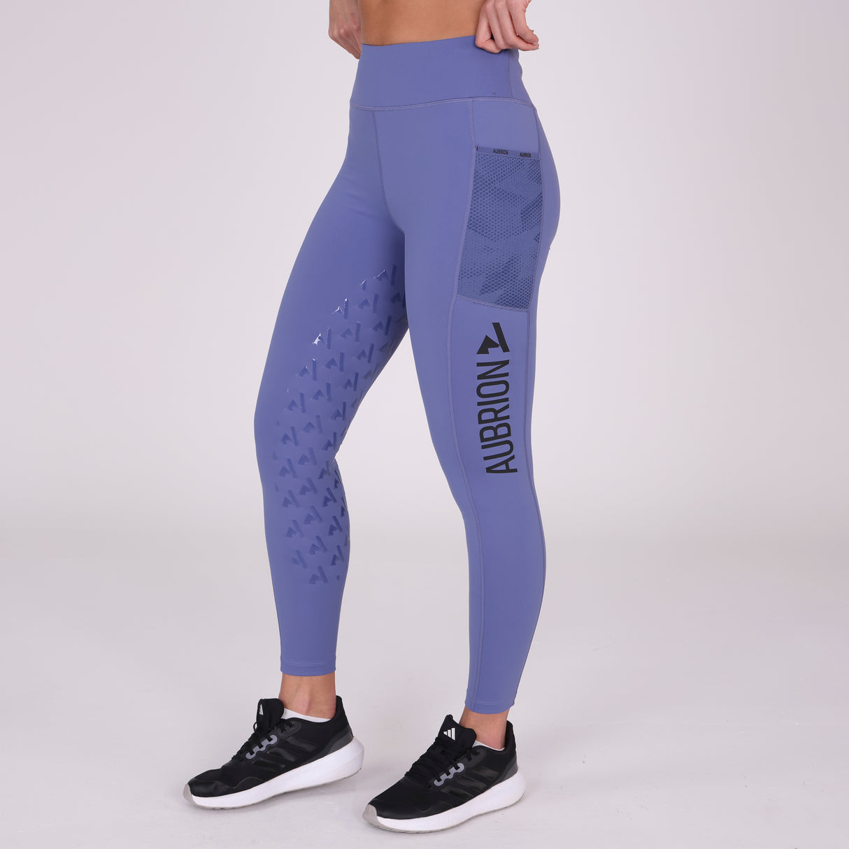 Shires Aubrion Ladies React Non-Stop Riding Tights #colour_sky