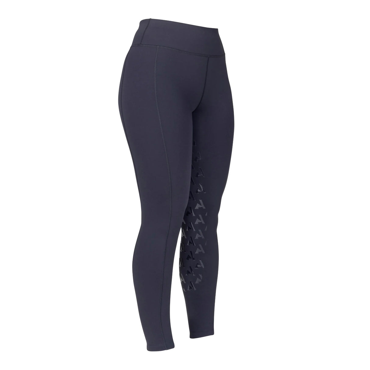 Shires Aubrion Young Rider React Non-Stop Riding Tights #colour_shadow