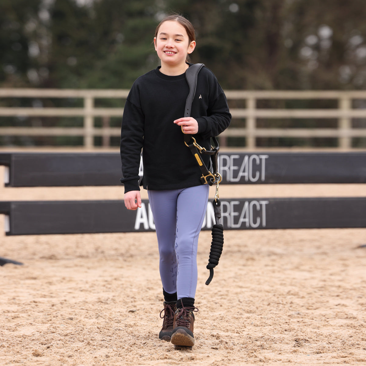 Shires Aubrion React Sweatshirt - Young Rider