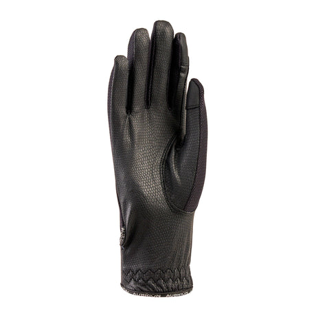 Shires Aubrion Aero Flexfit Riding Gloves #colour_black