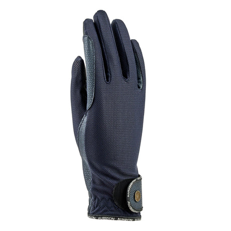 Shires Aubrion Aero Childs Flexfit Riding Gloves #colour_navy