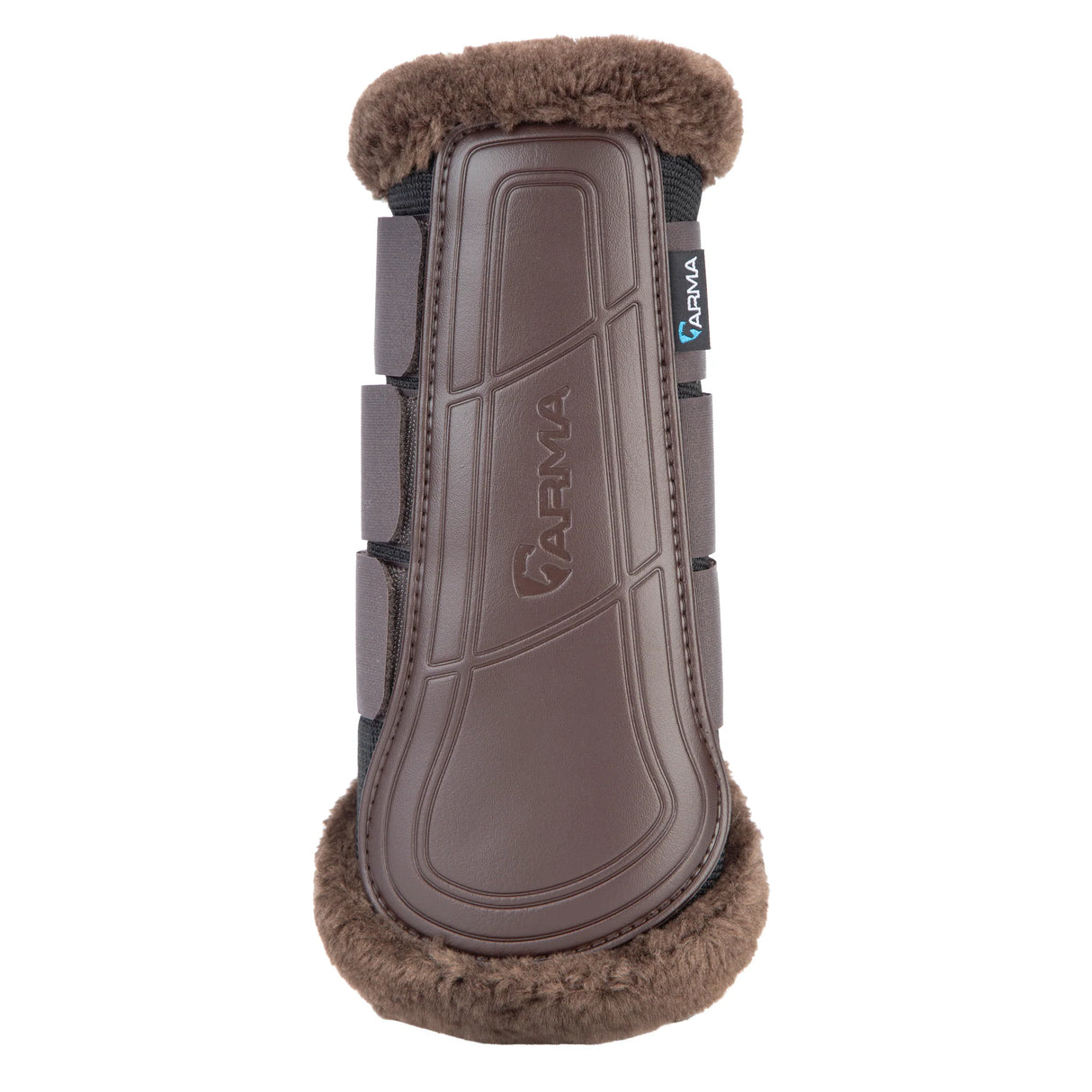 Shires ARMA NX-AIR Brushing Boots #colour_brown