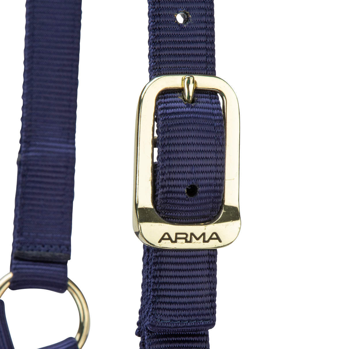 Shires ARMA Premium Adjustable Headcollar #colour_navy