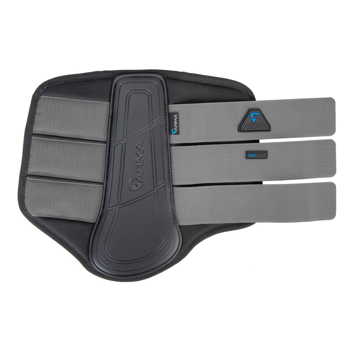 Shires ARMA Contour Pro Brushing Boots #colour_grey