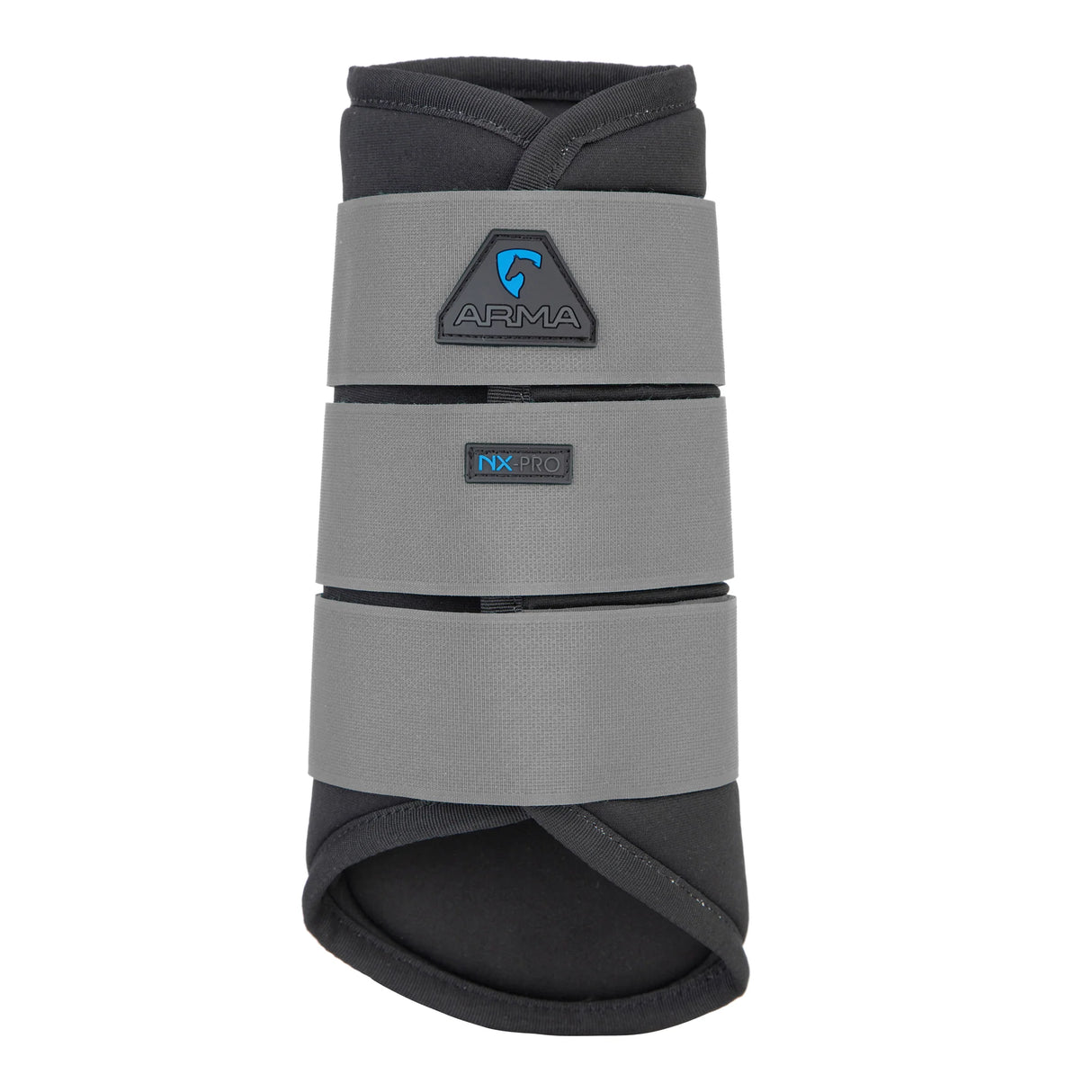 Shires ARMA Contour Pro Brushing Boots #colour_grey