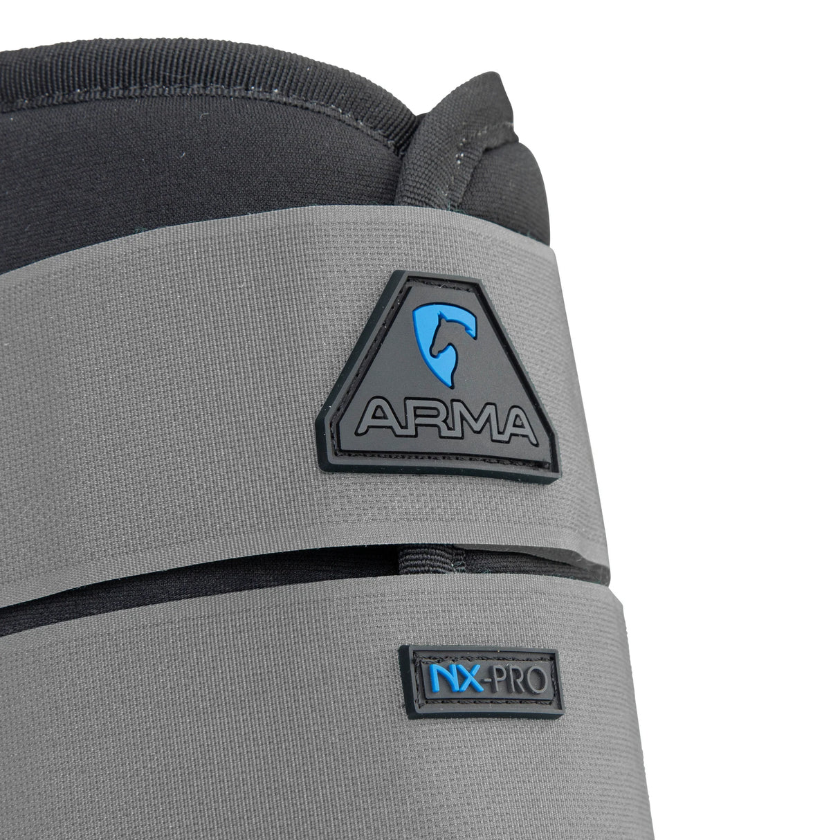 Shires ARMA Contour Pro Brushing Boots #colour_grey