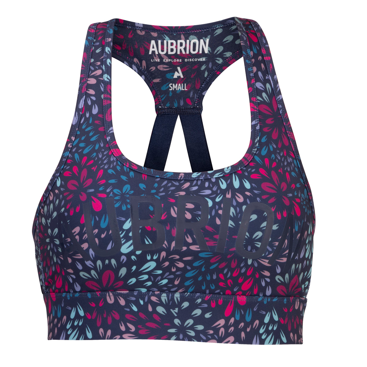 Shires Aubrion Ladies React Power Sports Bra #colour_petal