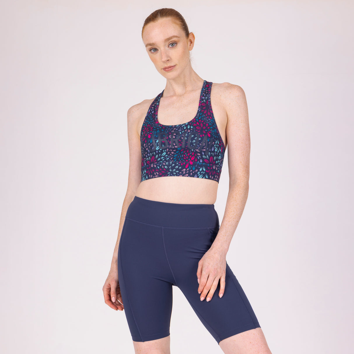 Shires Aubrion Ladies React Power Sports Bra #colour_petal
