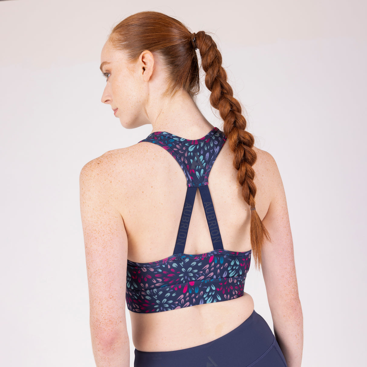 Shires Aubrion Ladies React Power Sports Bra #colour_petal