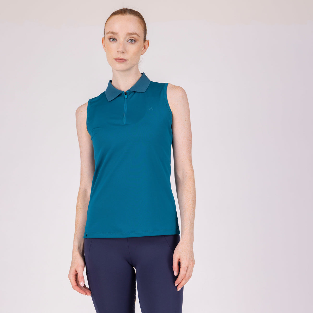 Shires Aubrion Ladies React Sleeveless Tech Polo