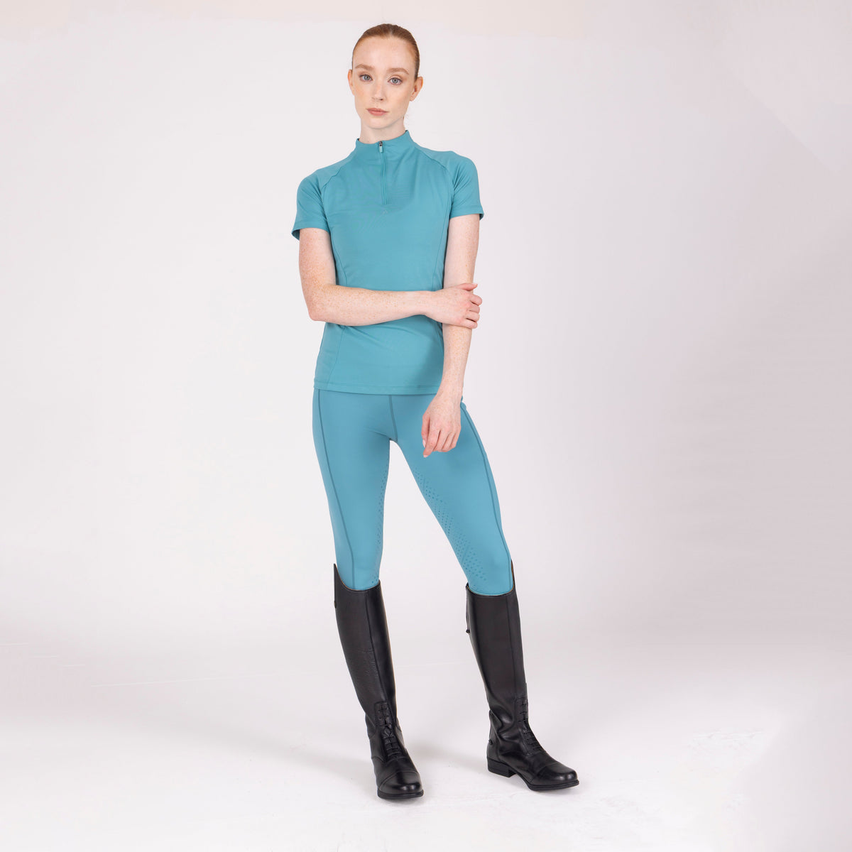 Shires Aubrion Ladies React Short Sleeve Base Layer