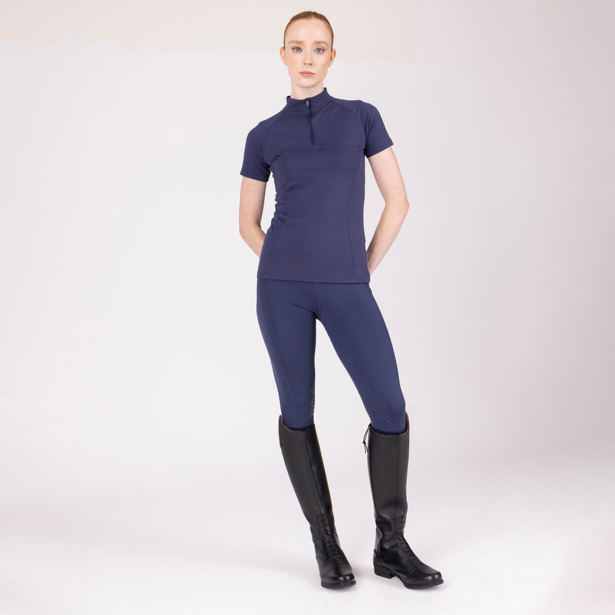 Shires Aubrion Ladies React Short Sleeve Base Layer