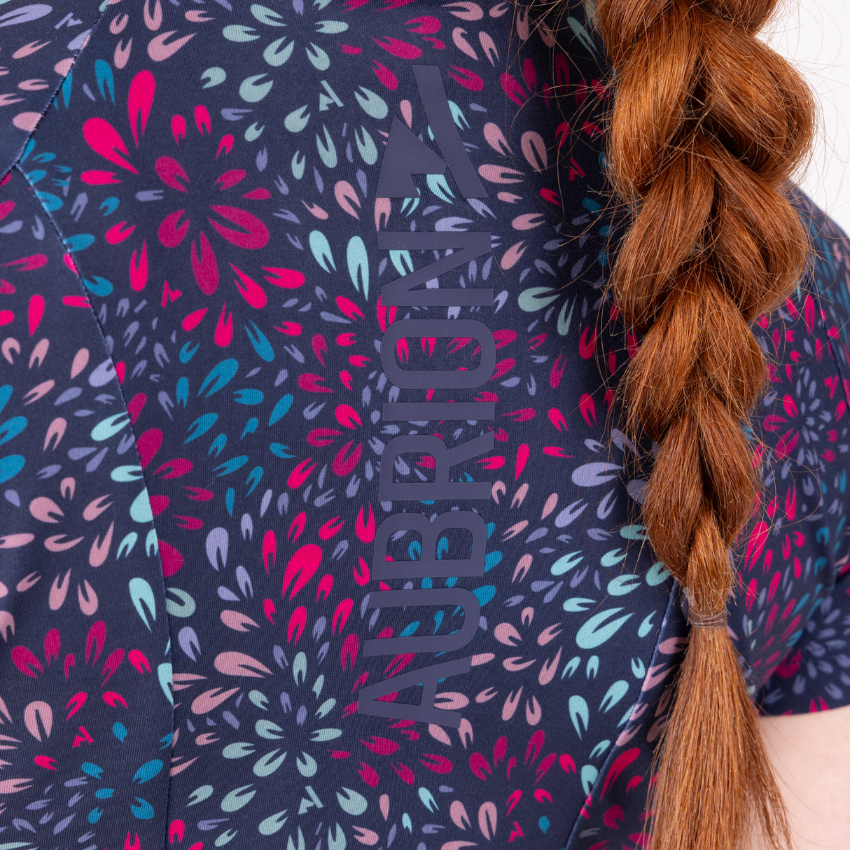 Shires Aubrion Ladies React Short Sleeve Base Layer #colour_petal