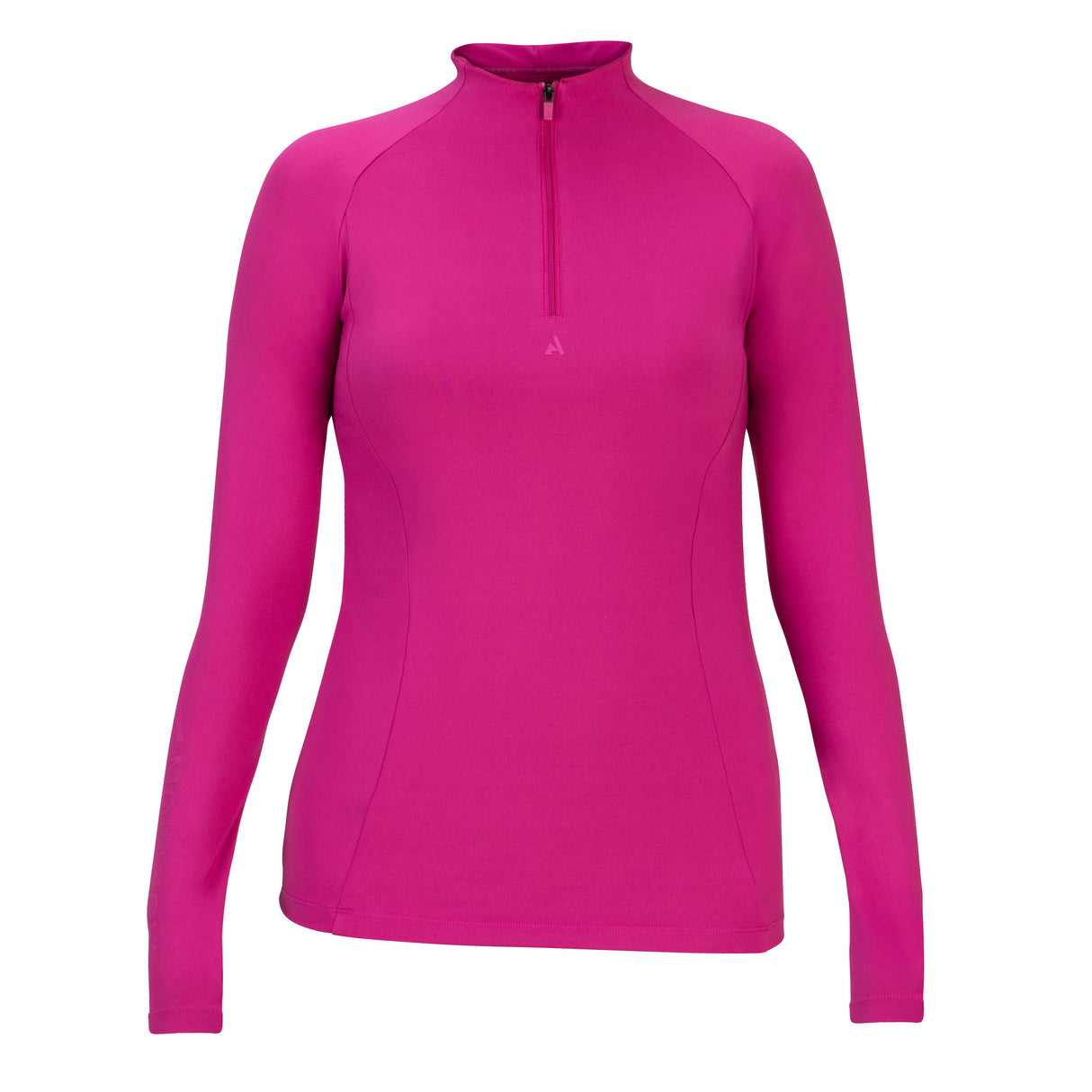 Shires Aubrion Ladies React Long Sleeve Base Layer #colour_fuchsia