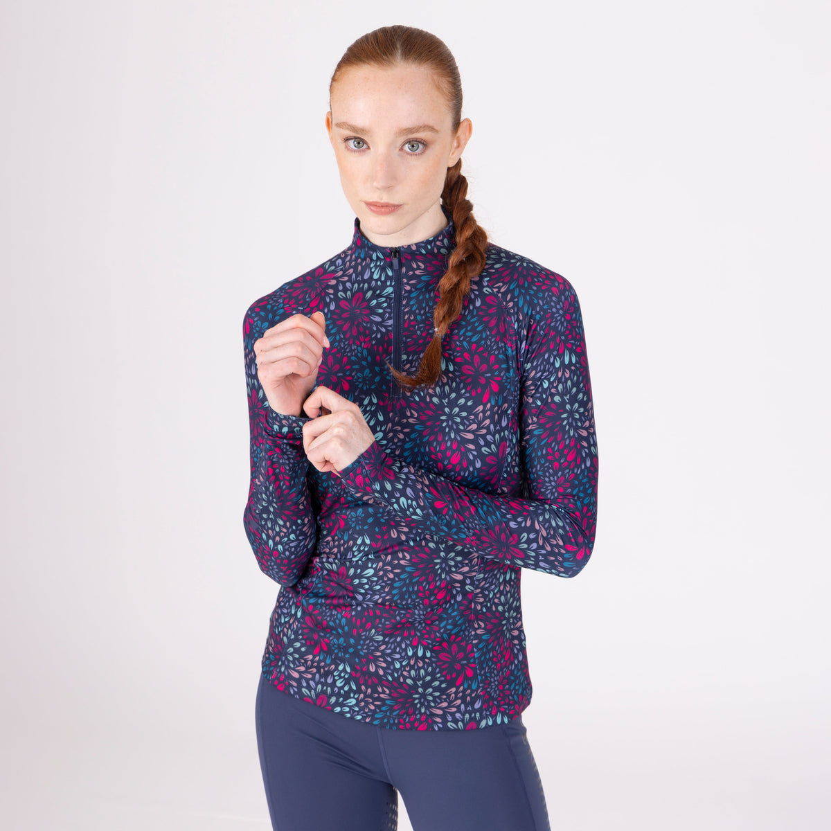 Shires Aubrion Ladies React Long Sleeve Base Layer
