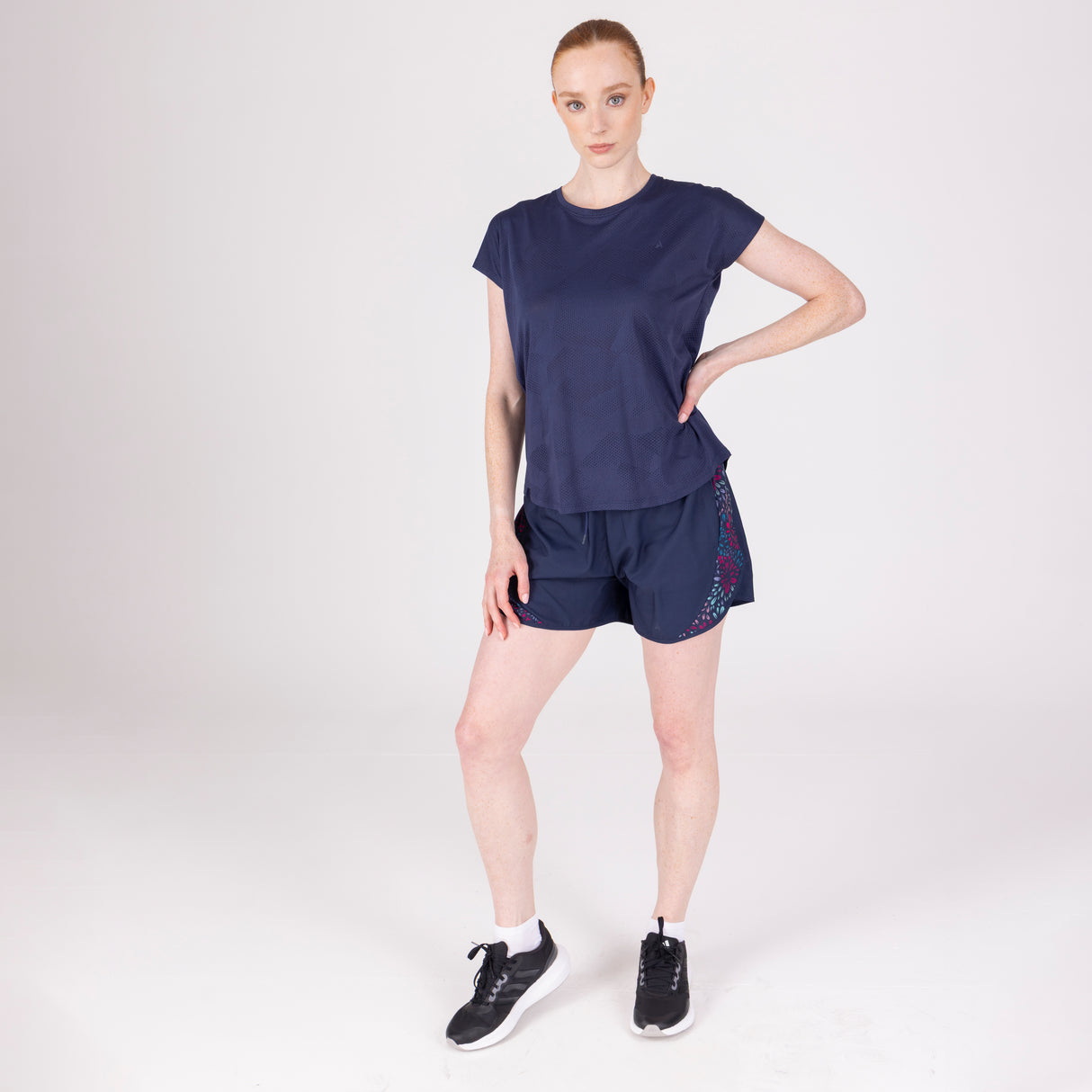 Shires Aubrion Ladies React Tech T-Shirt #colour_midnight