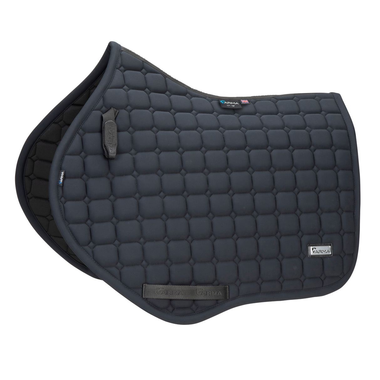 Shires ARMA Elegance 1.0 Jump Saddlecloth #colour_black