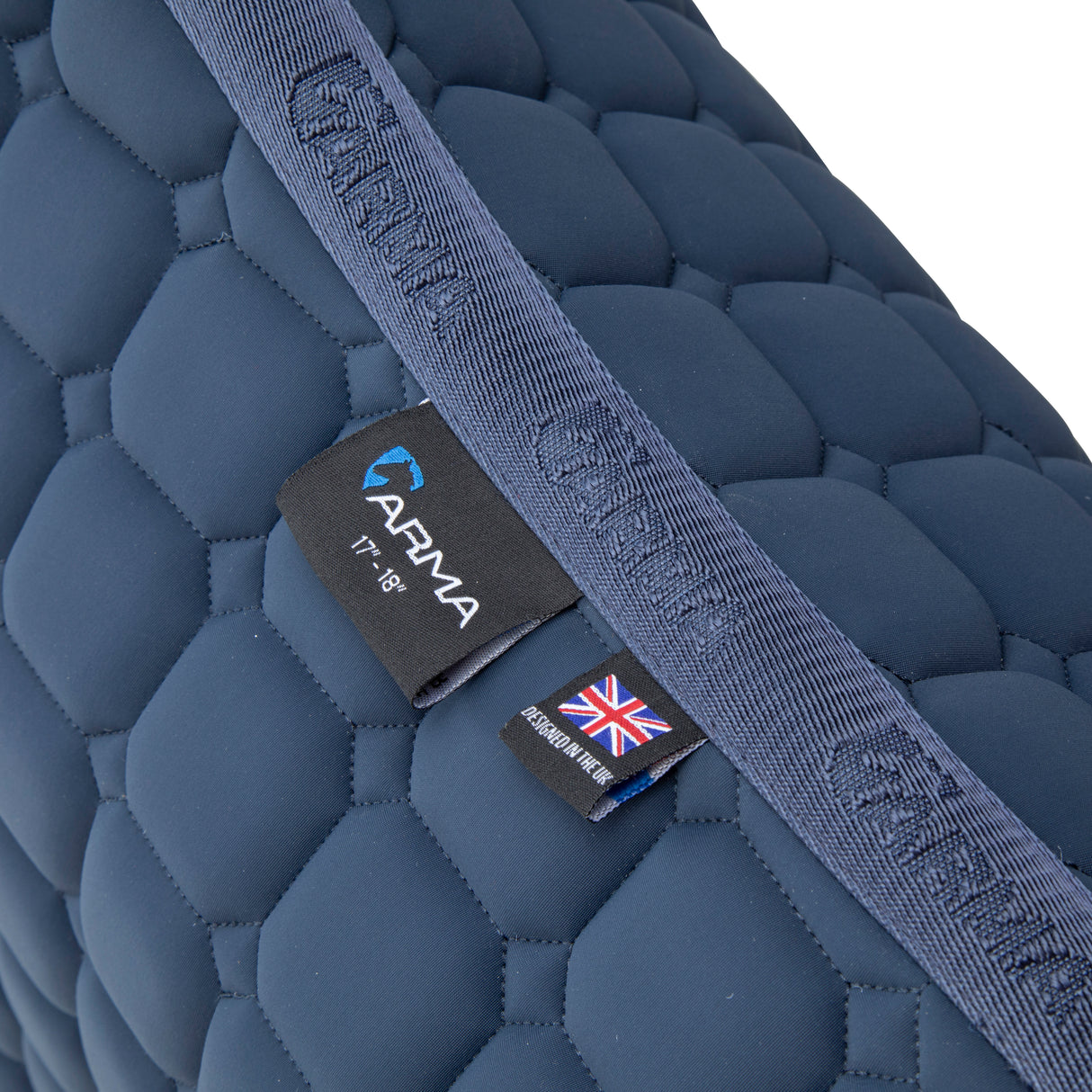 Shires ARMA Elegance 1.0 Jump Saddlecloth #colour_navy