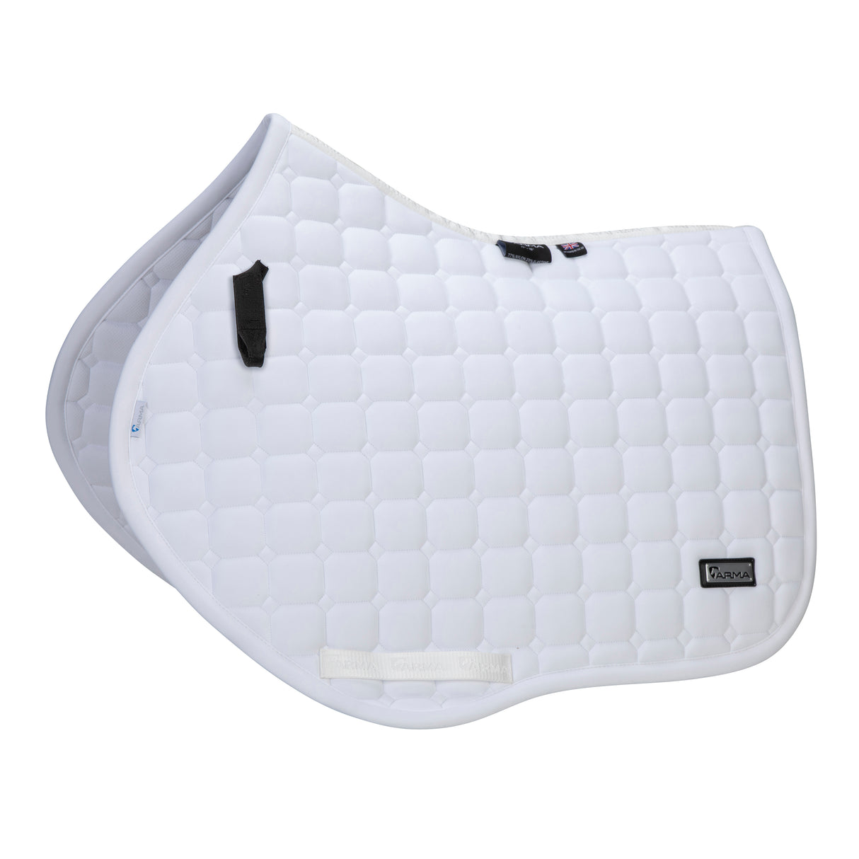 Shires ARMA Elegance 1.0 Jump Saddlecloth #colour_white