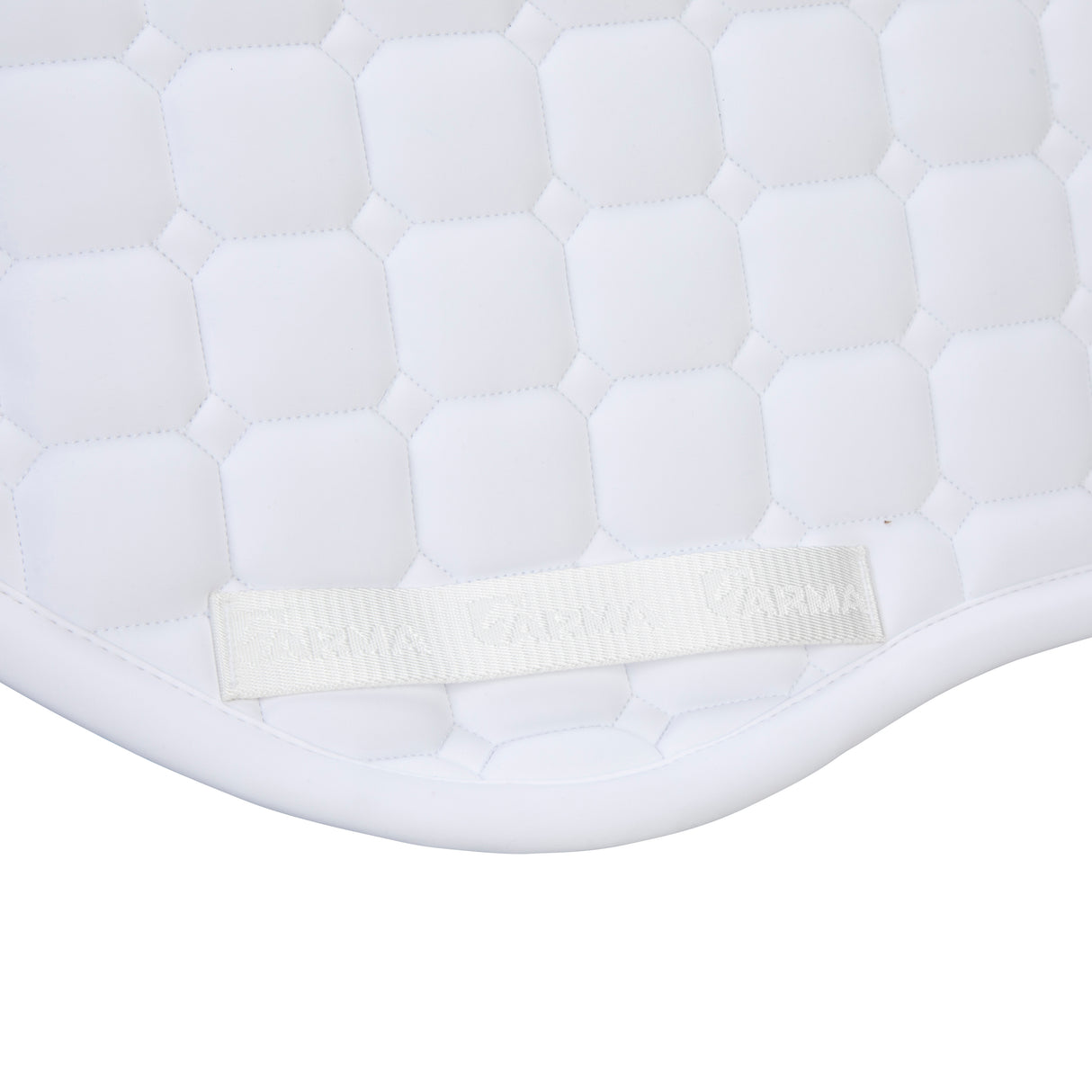 Shires ARMA Elegance 1.0 Jump Saddlecloth #colour_white