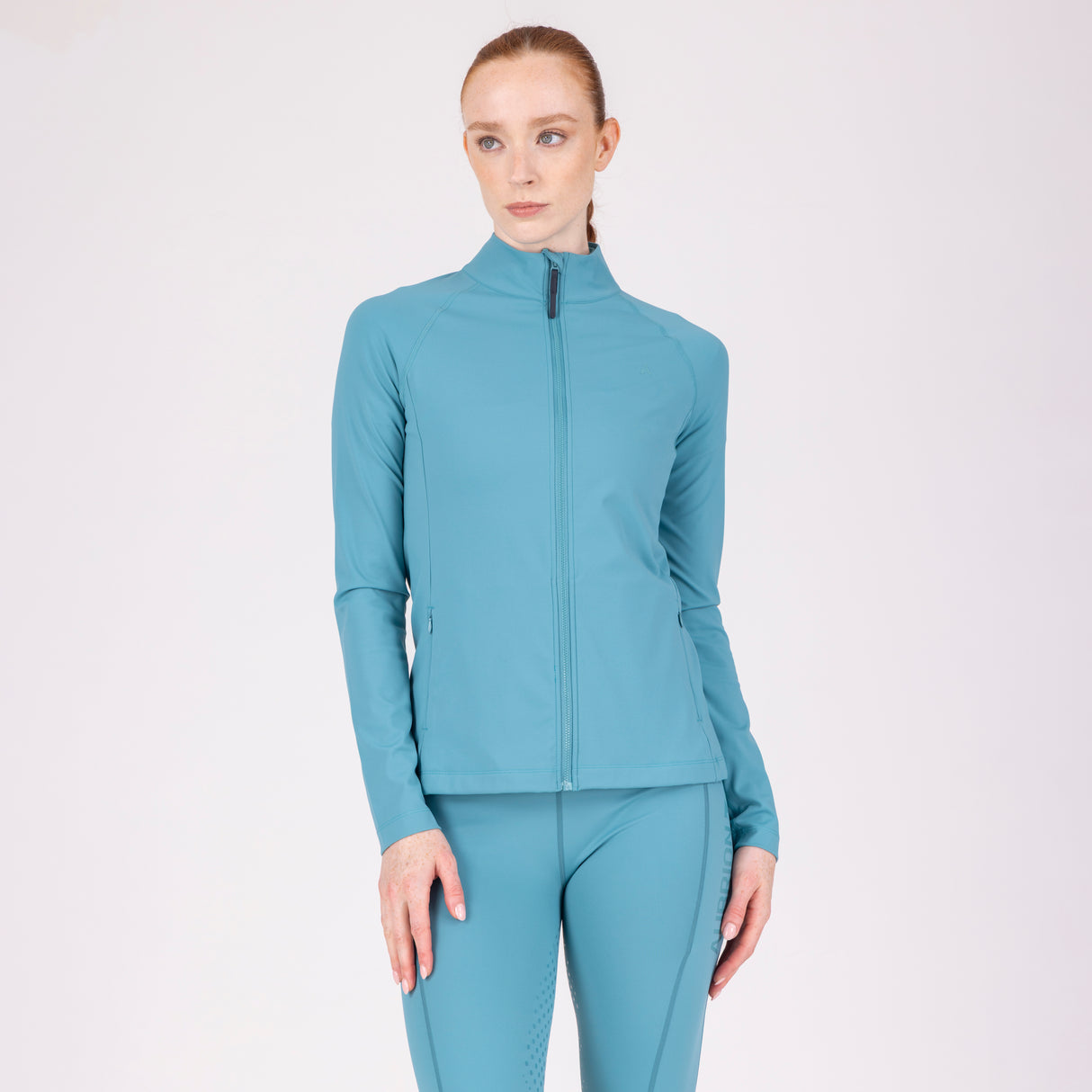 Shires Aubrion Ladies React Non-Stop Mid Layer #colour_haze