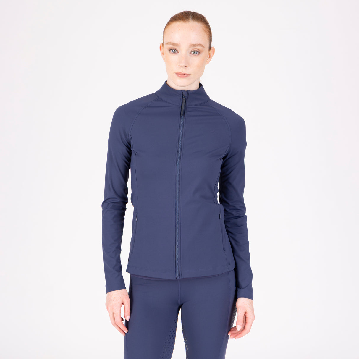 Shires Aubrion Ladies React Non-Stop Mid Layer #colour_midnight