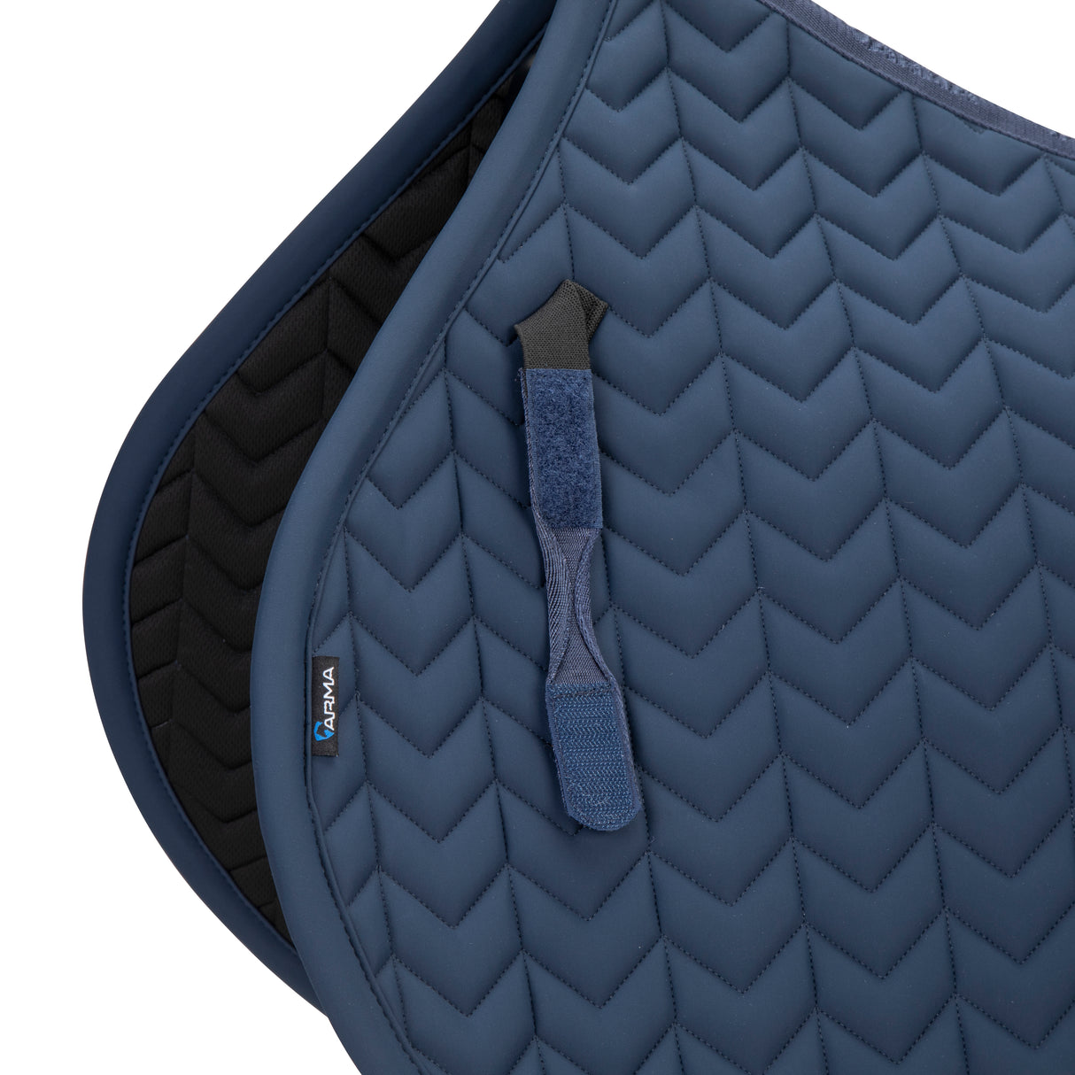Shires ARMA Elegance 3.0 Jump Saddlecloth #colour_navy