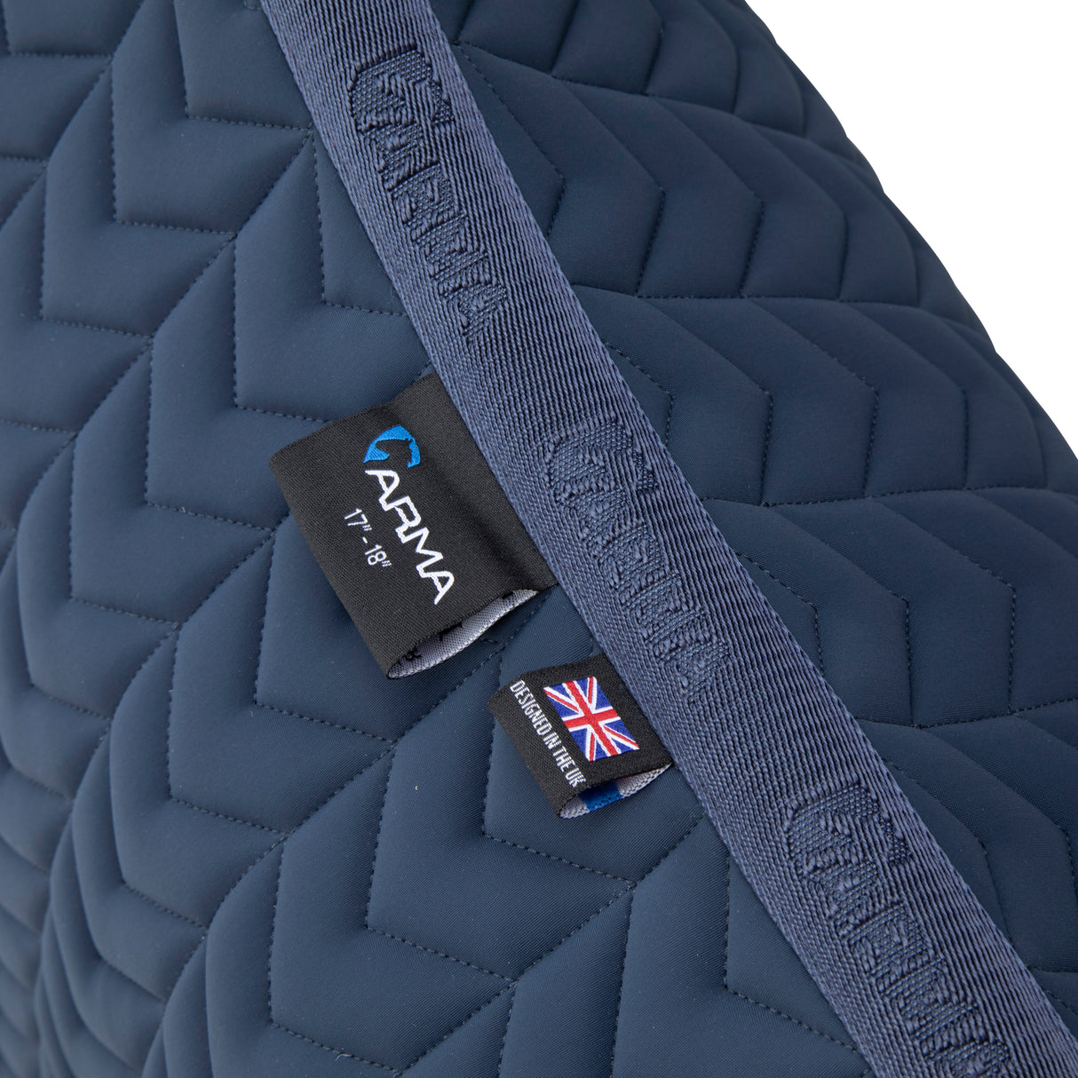 Shires ARMA Elegance 3.0 Jump Saddlecloth #colour_navy