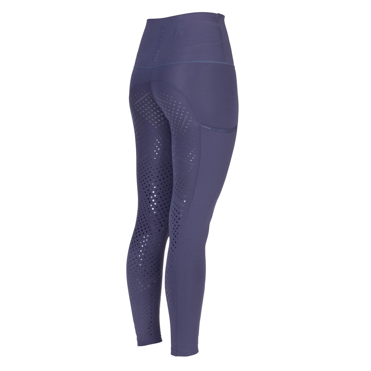 Shires Aubrion Ladies React Sculpt Riding Tights #colour_midnight