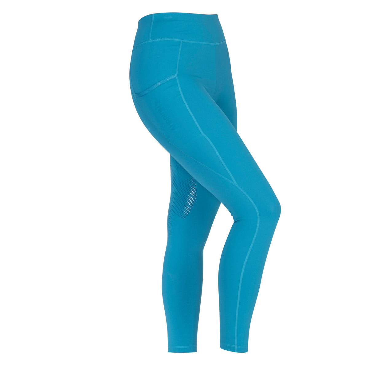 Shires Aubrion Ladies React Rythm Riding Tights #colour_kingfisher