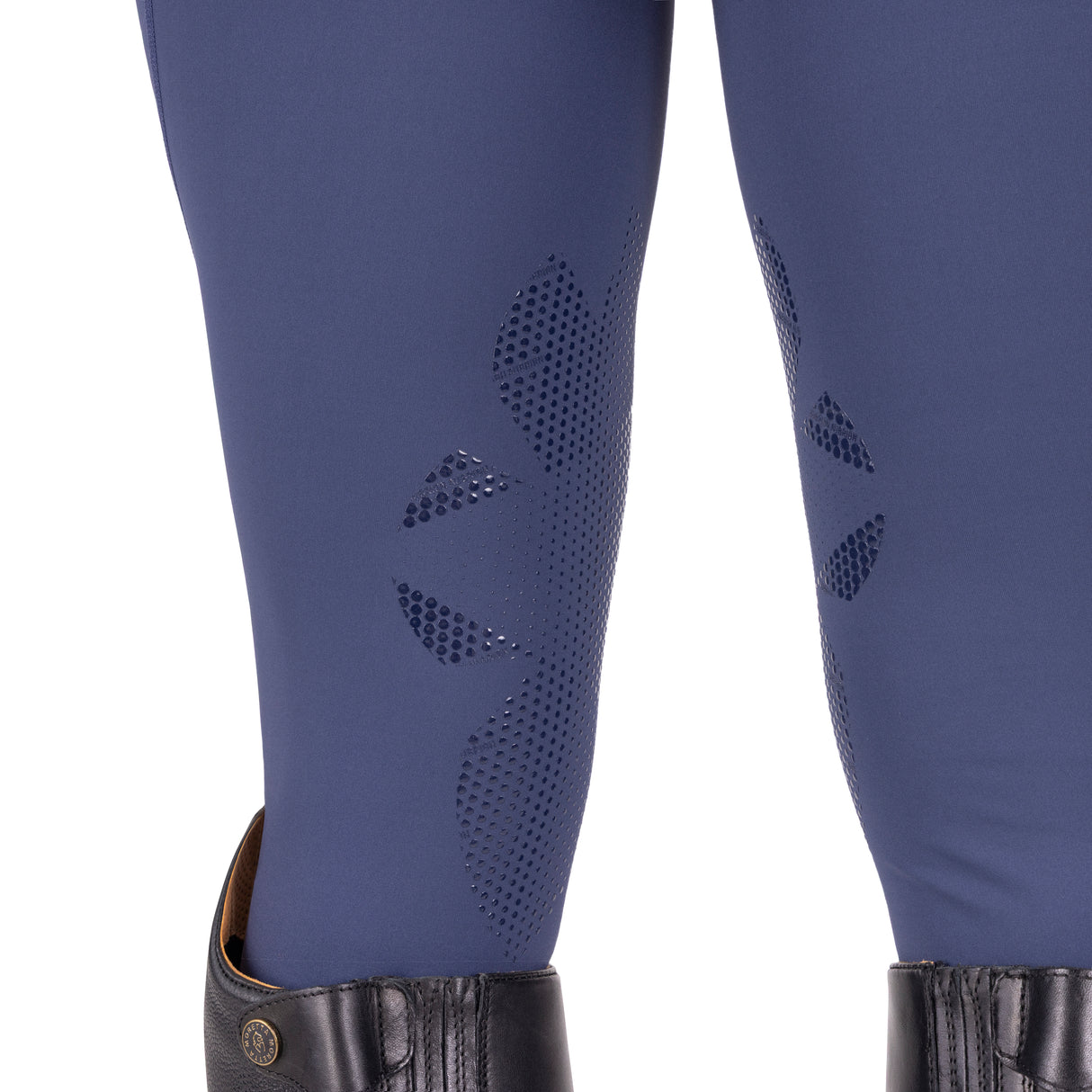 Shires Aubrion Ladies React Rythm Riding Tights #colour_midnight