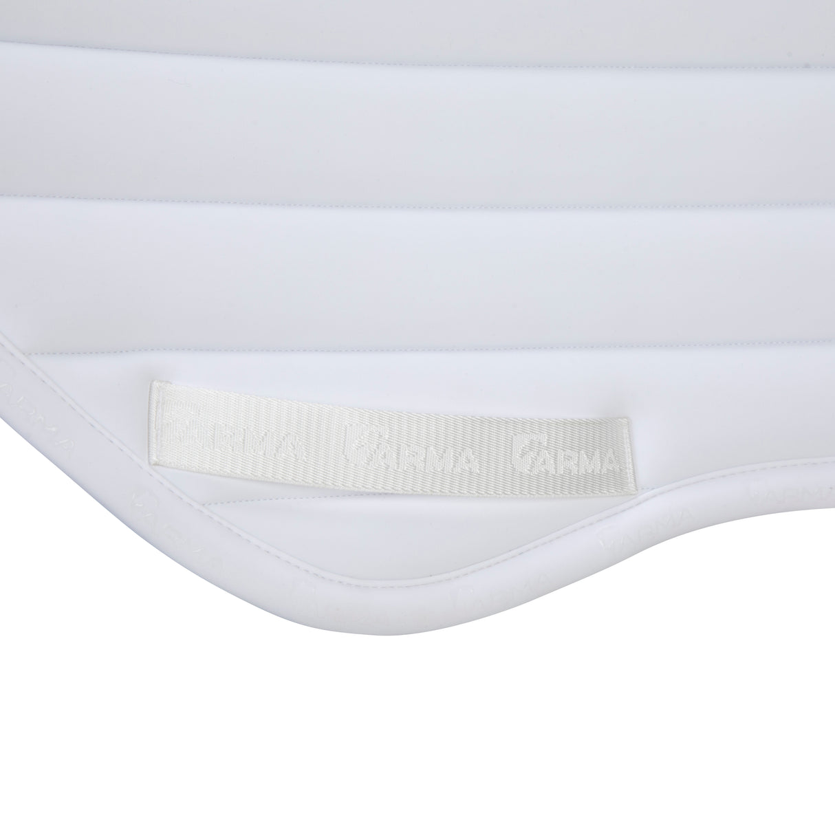 Shires ARMA Elegance 2.0 Jump Saddlecloth #colour_white