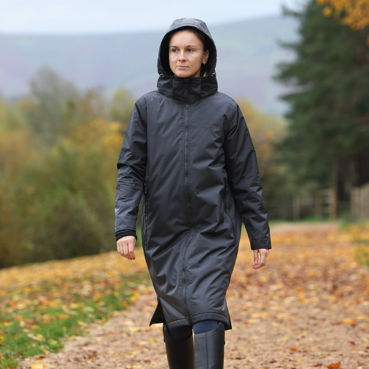 Shires Aubrion Original All Weather Robe - Unisex #colour_black