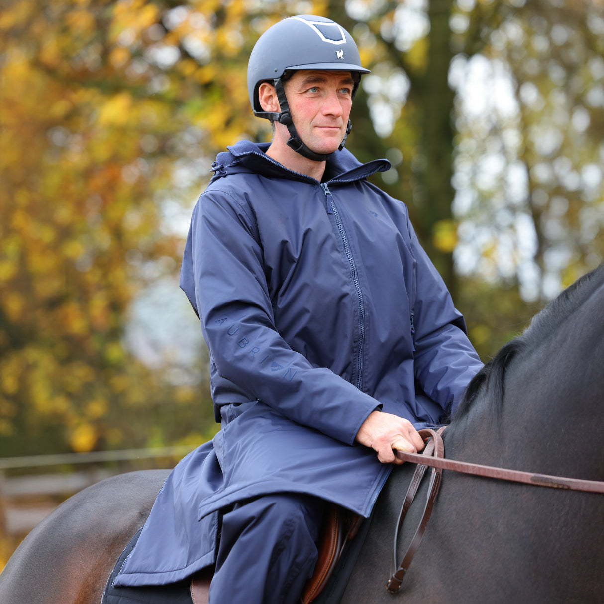Shires Aubrion Original All Weather Robe - Unisex #colour_navy