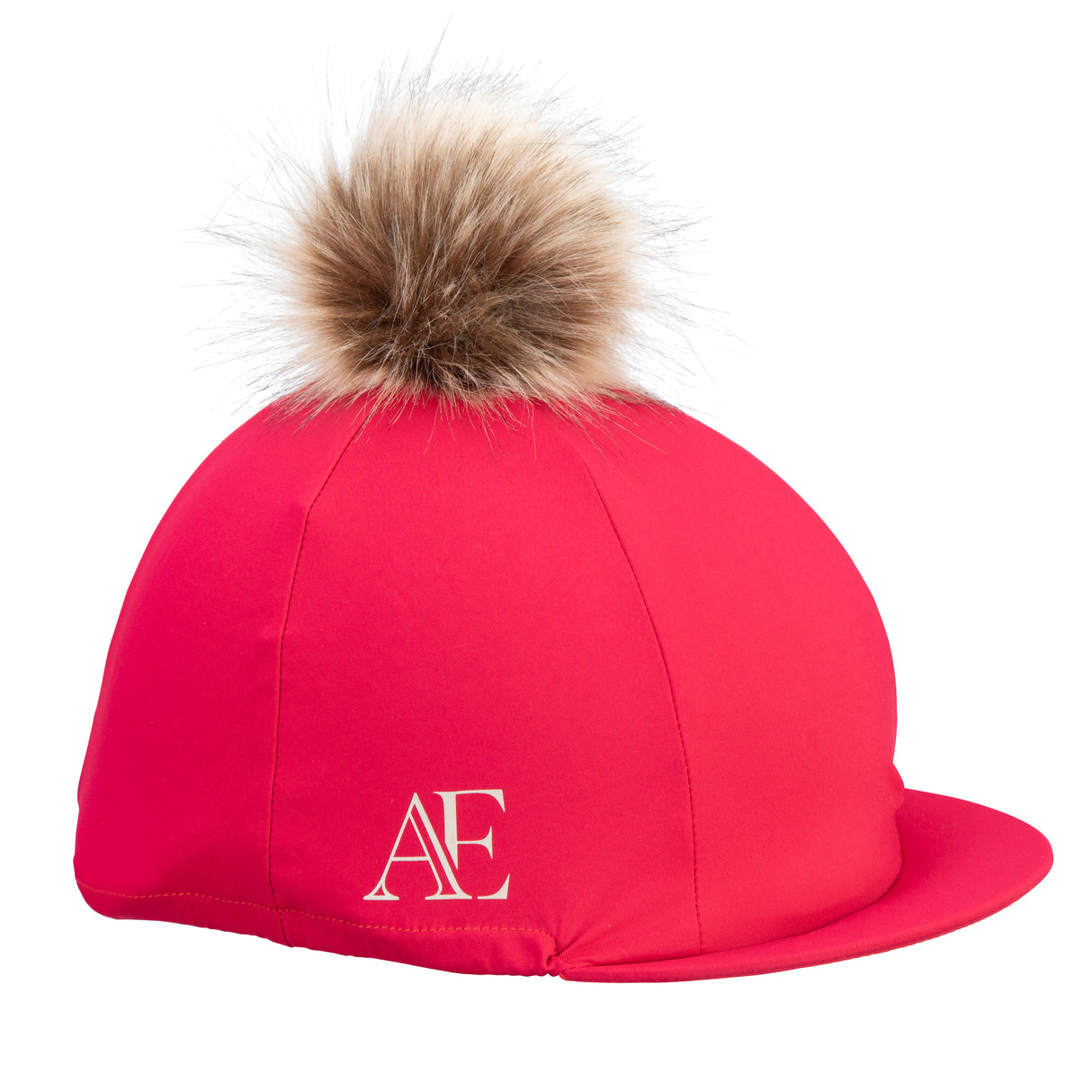 Shires Aubrion Equestrian Hat Cover #colour_dewberry