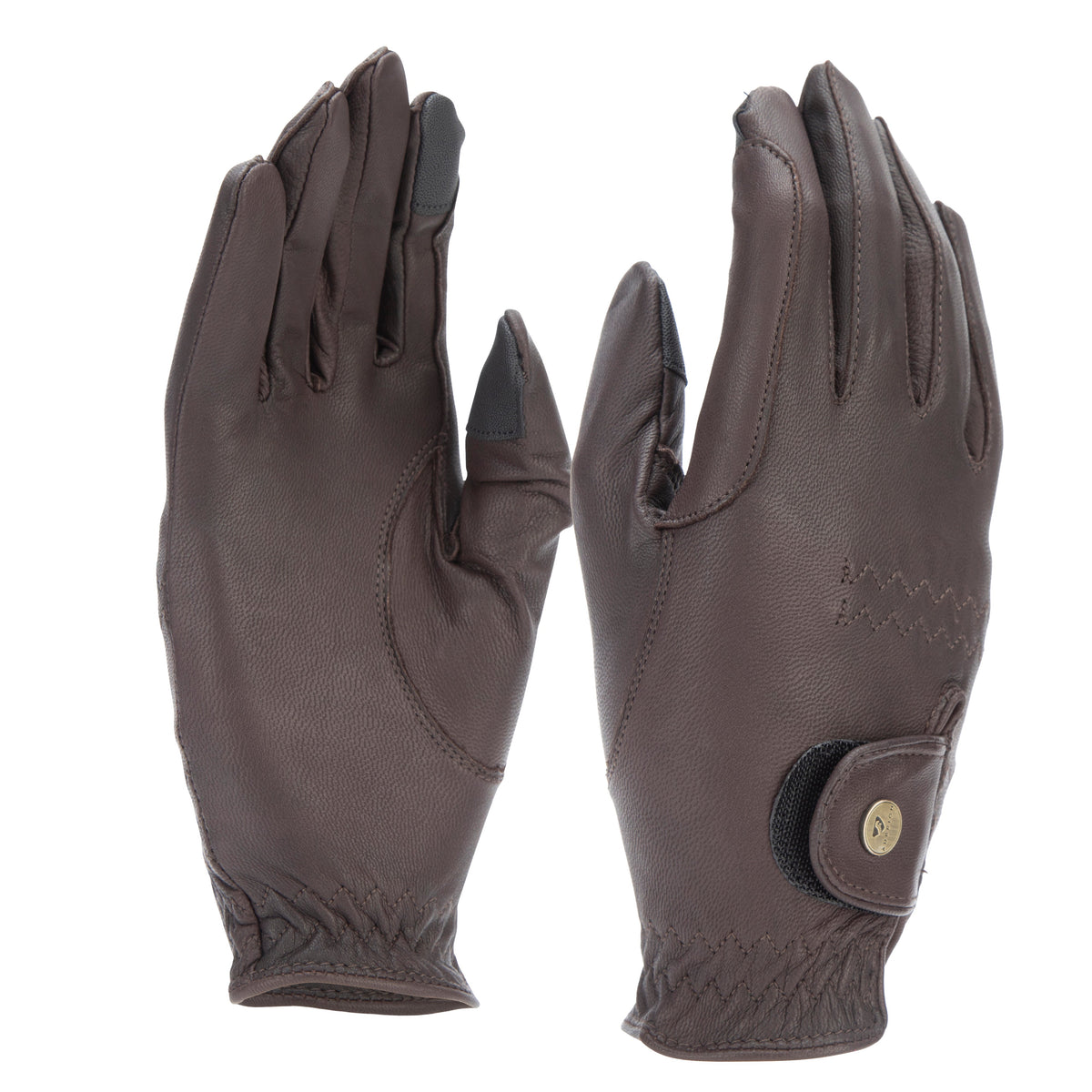 Shires Aubrion Leder-Reithandschuhe