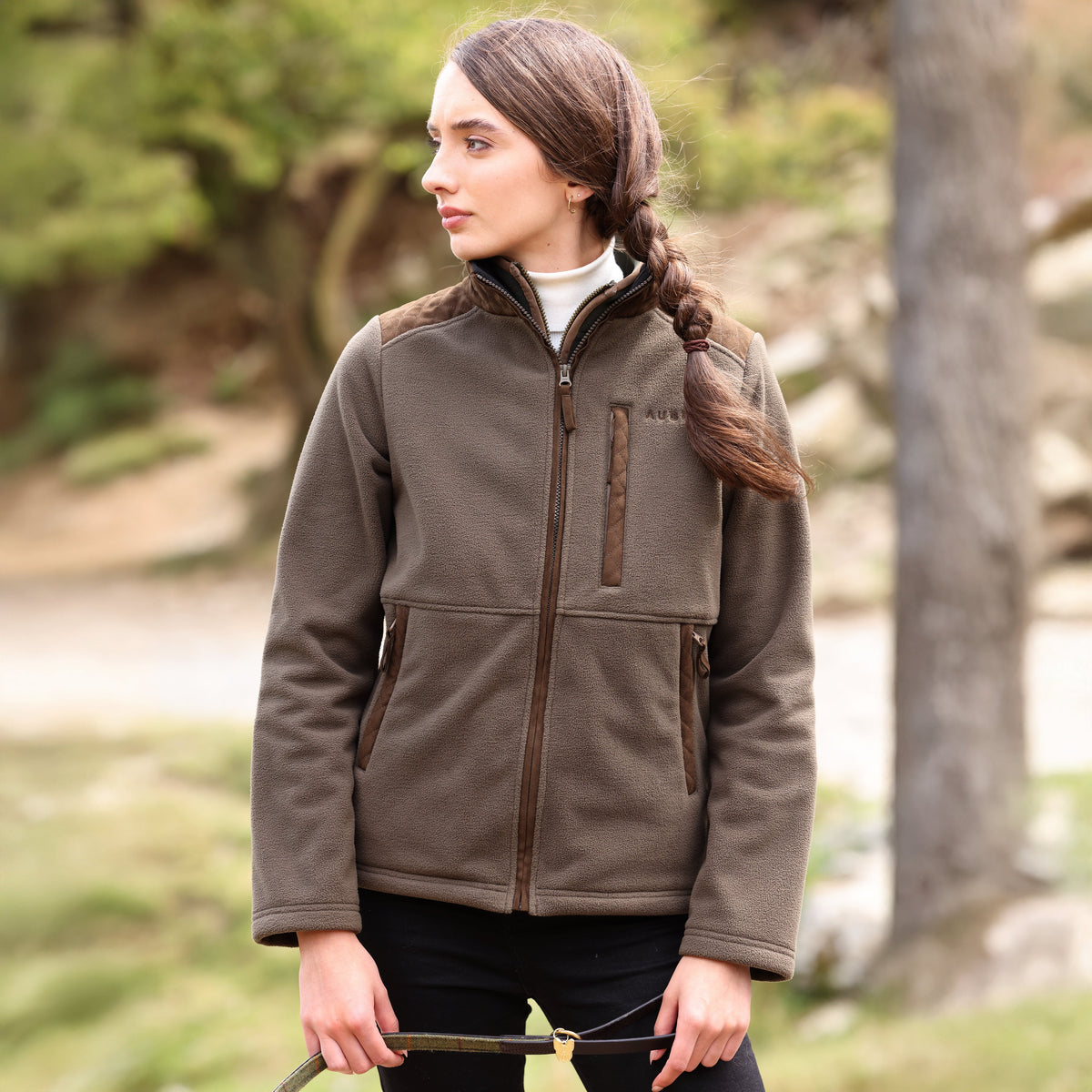 Shires Aubrion Heritage Unisex Full Zip Fleece