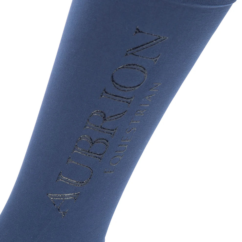 Shires Aubrion Equestrian Socks -Young Rider #colour_midnight