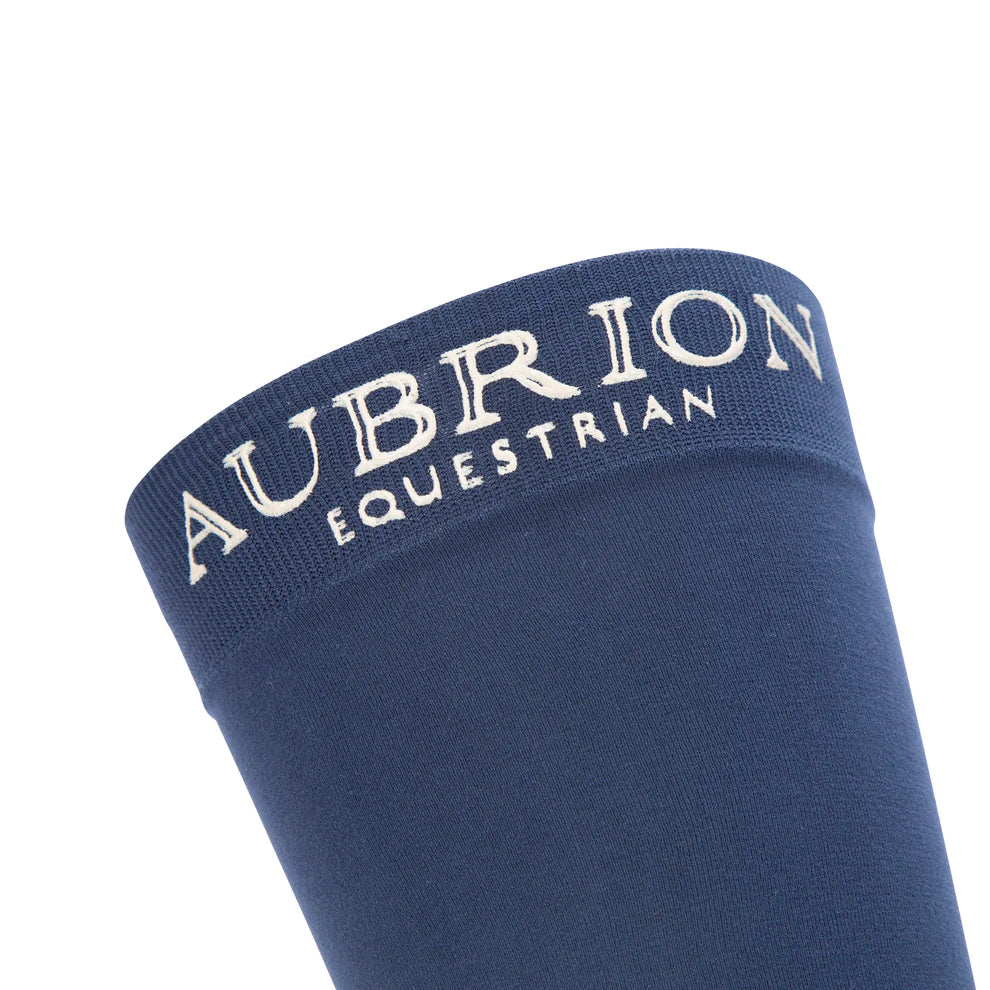 Shires Aubrion Equestrian Socks -Young Rider #colour_midnight