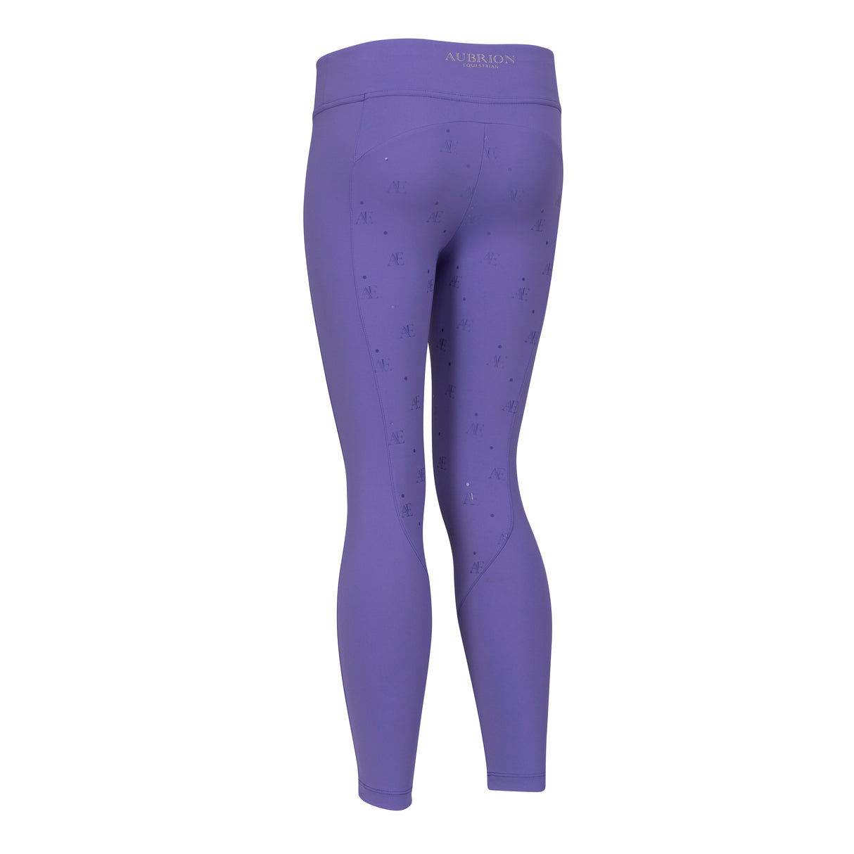 Shires Aubrion Equestrian Riding Tights -Young Rider #colour_heather