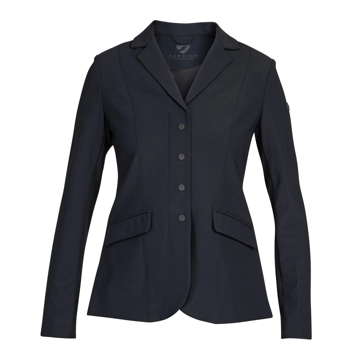Shires Aubrion Ladies Optima-MX Show Jacket #colour_black