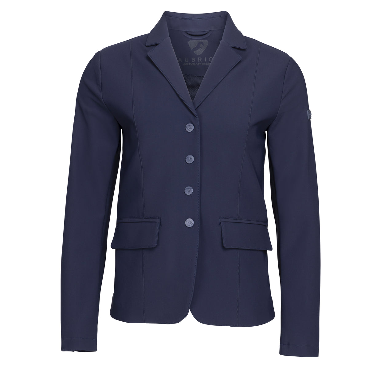 Shires Aubrion Children's Optima-MX Show Jacket #colour_navy