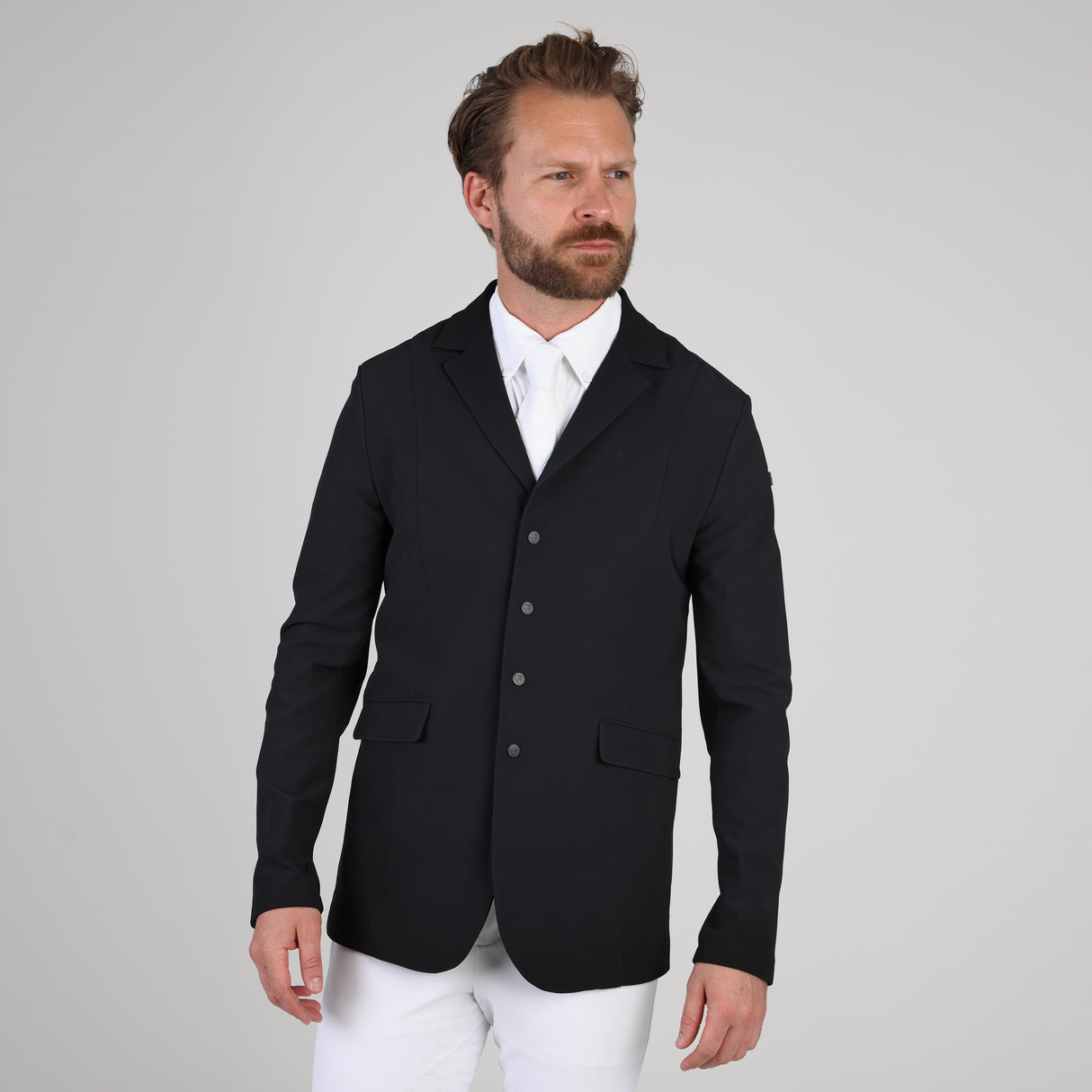 Shires Aubrion Men's Optima-MX Show Jacket #colour_black