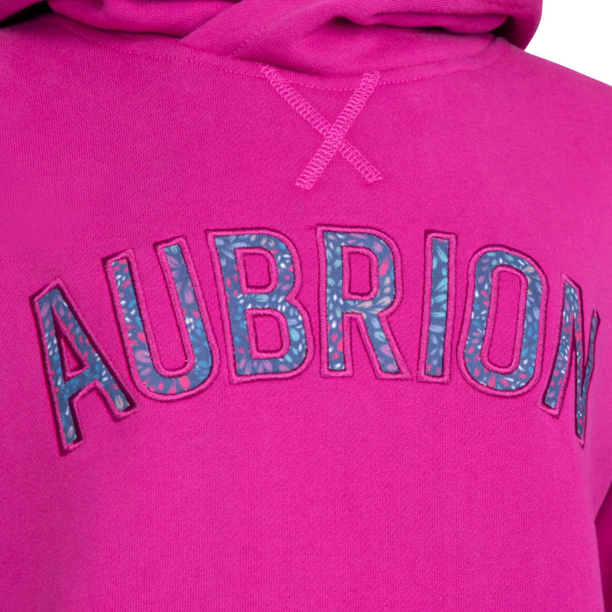 Shires Aubrion Young Rider React Unisex Hoodie #colour_fuchsia