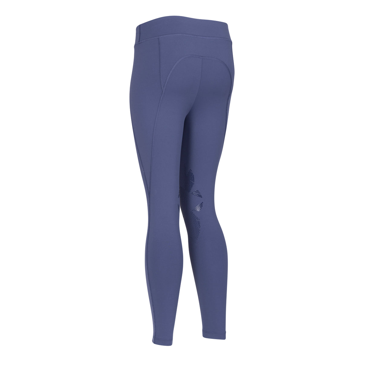 Shires Aubrion React Rhythm Riding Tights - Young Rider #colour_midnight