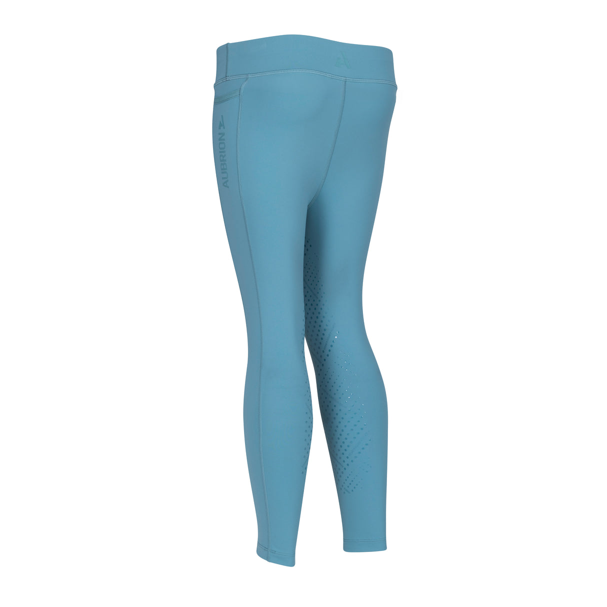 Shires Aubrion Young Rider React Non-Stop Riding Tights #colour_haze